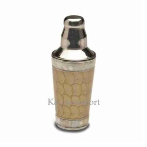 Shaker à cocktails en acier inoxydable de qualité supérieure, avec finition nacre, capacité 500 ml, accessoires de bar, ensemble de préparation de cocktails - Product Image 6