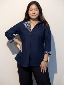 Camisa de Primera Calidad para Mujer, Cómoda y Transpirable, Manga Corta, Informal, de Algodón, Compre Directamente del Proveedor a Bajo Precio - Product Image 2