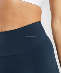 Gran oferta, pantalones de Yoga informales para gimnasio y entrenamiento físico para mujer, mallas deportivas de punto elásticas suaves de alta calidad, transpirables personalizadas - Product Image 4