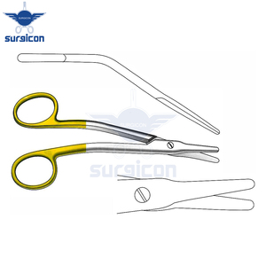 Ciseaux chirurgicaux Walter-Cottle 16 cm / 6-1/4 pouces TC Gold, instrument de coupe de précision en acier inoxydable de qualité supérieure - Product Image 4