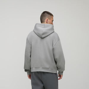 Sudadera con Capucha Personalizada con Logotipo Propio, Otoñal, para Hombre, Ecológica, Transpirable, Antiarrugas, de Poliéster/Algodón, 410g, Impresión Digital, Corte Holgado - Product Image 2