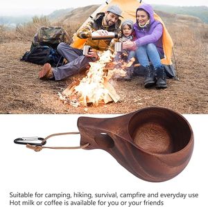 Handmade Kuksa <b>Cup</b> Budget Friendly Wooden Mug for Coffee Tea Outdoor <b>Camping</b> and Travel Use By M/S SHAAD HANDICRAFTS - Product Image 5