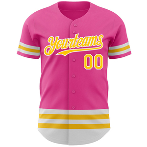 Camiseta de Béisbol Personalizada con Bordado, Absorbente de Humedad, con Nombre y Número Personalizados, Uniforme de Equipo con Botones - Product Image 3