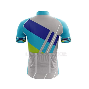 Tenues de cyclisme sur mesure fabriquées au Pakistan, maillots respirants à manches longues, vêtements de sport 100% polyester, uniformes de cyclisme respectueux de l'environnement - Product Image 4