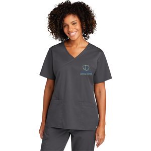 เสื้อสเวตเตอร์ขัดคอวีสำหรับผู้หญิงลายปักโลโก้ข้อความเสื้อเบลาส์หลากสีสำหรับ WW4760ออกแบบได้ตามที่ต้องการ - Product Image 2