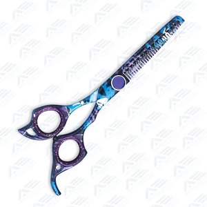 Nouvel arrivage : Ciseaux de coiffure professionnels en acier de qualité pour la coupe et l'éclaircissement des cheveux – Instruments de coiffure et de soin capillaire - Product Image 4