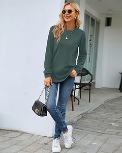 Sweat-shirt pour femme en tricot imprimé avec strass, 100% coton respirant, design streetwear élégant - Product Image 4