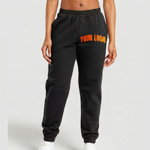 Pantalon de survêtement personnalisé pour femme, conception OEM, sportswear d'hiver en dentelle, joggers de fitness avec poches, tenue décontractée, pantalon de survêtement premium pour femme - Product Image 3