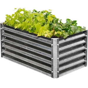Top Selling High Quality Attractive Design good quality galvanized Handmade metal <b>planter</b> for outdoor Garden Decoration India - Product Image 1
