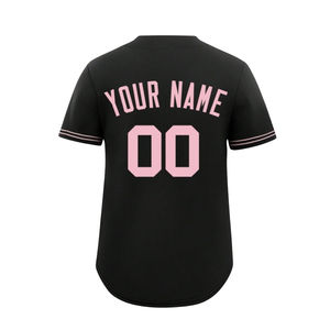 Maillot de baseball de haute qualité Best Choice Team, personnalisable avec numéros de joueur, entièrement boutonné - Product Image 3
