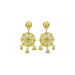 ชุดเครื่องประดับแฟชั่นขายส่ง ทองชุบไมครอน 14K18K24K สร้อยคอเจ้าสาวแบบแอฟริกัน ชุดเครื่องประดับสไตล์ตุรกีและดูไบแบบดั้งเดิม - Product Image 6