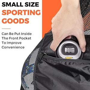 Bolsa de Deporte de Gran Capacidad y Alta Calidad con Cordón, para Entrenamiento de Fútbol, Bolsa de Malla Extra Grande para Accesorios, de Poliéster, Tamaño Personalizado - Product Image 3