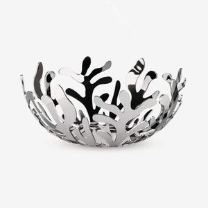 Bol à fruits éco-responsable en aluminium de style américain moderne, poli or, grande capacité, cadeau d'affaires, usage domestique - Product Image 4