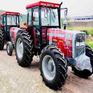 รถแทรกเตอร์ฟาร์ม Massey Ferguson 385 สีแดง ขับเคลื่อน 4 ล้อ 35 แรงม้า ราคาประหยัด อุปกรณ์การเกษตรประสิทธิภาพสูง - Product Image 1