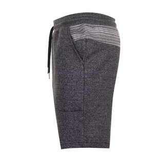 Shorts chauds pour hommes 100% polyester maille couleurs personnalisées blanc noir rayé bande tricotée séchage rapide confortable élastique service OEM - Product Image 4