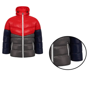 High Quality Men Quilted Puffer Jacket Winter Warm Lightweight Down <b>Coat</b> Windproof Custom OEM Outdoor Casual Wear - Product Image 3