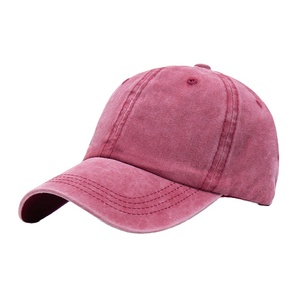 Sombrero suave sin estructura al por mayor con logotipo personalizado gorras de béisbol de algodón desgastadas con logotipo personalizado vintage unisex sombreros de papá lavados - Product Image 2