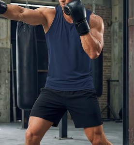 <b>Men</b>’s Tank Top Sleeveless Shirt Cotton <b>Gym</b> Workout <b>Vest</b> Breathable Athletic Fitness Training Top Casual Summer Sportswear - Product Image 2