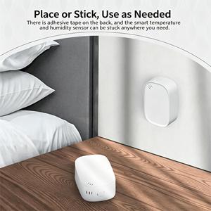 Capteur intelligent 3-en-1 Zigbee de température et d'humidité avec détection d'intrusion pour l'intelligence climatique de toute la maison - Product Image 5