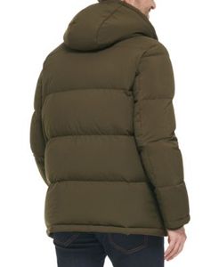 Chaqueta acolchada premium OEM para hombre, para invierno, informal, para exteriores, a prueba de viento, con cierre de cremallera y bolsillos laterales, abrigo para hombre - Product Image 3