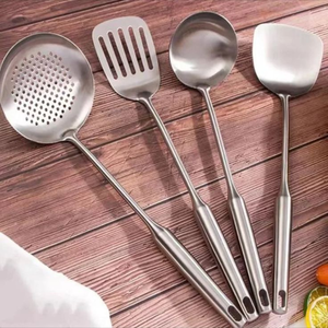 Juego de Cucharas de Acero Inoxidable de Primera Calidad, Pulido Espejo, Cubertería de Grado Alimenticio |   Vajilla Resistente a la Oxidación y Duradera - Product Image 4