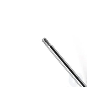 Miroir buccal dentaire double face # 5 outils uniques à poignée creuse en acier, surface avant en acier, certifiés CE, de qualité supérieure, à marque privée - Product Image 4