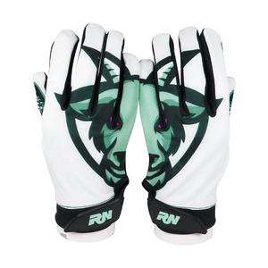 ถุงมือตัวรับสัญญาณฟุตบอลสำหรับผู้ชายผู้หญิงถุงมือซับลิเมตแบบไม่ลื่นสำหรับเล่นกีฬาฟุตบอล - Product Image 3