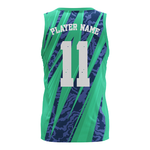 Camisetas de Baloncesto Vintage Personalizadas de Alta Calidad, Impresión Luminosa, Tela Transpirable 100% Poliéster, Colores y Logotipo Personalizables - Product Image 3