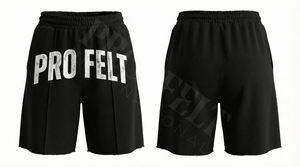 Pantalones Cortos Deportivos de Verano para Hombre, para Gimnasio, Entrenamiento, Running, Fitness, Cómodos, Hechos a Medida, con Diseño Personalizado, 100% Algodón, Transpirables, de Secado Rápido - Product Image 5