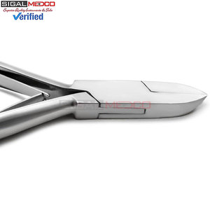 Side Cutters Plain Handle Straight Professional Chiropody Ingrown <b>Toe</b> Nail Side Cutter Straight Side Podiatry Instruments - Product Image 6