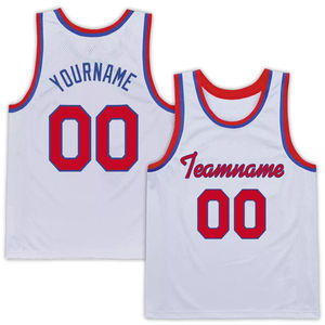 Design Retro Sublimation Reversible Basket Ball Kids Singlets Vests Kit Set Shirt Men Basketball Uniform Jersey - Product Image 2