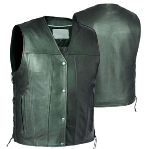 Chaleco de Cuero Casual Corto de Primavera, Diseño Personalizado, Precio Económico al por Mayor, Transpirable, Hecho en Pakistán, Chaquetas para Hombre - Product Image 1