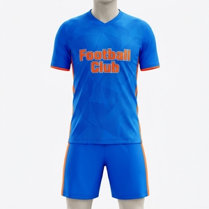 Active Youth Soccer Uniform Quick Dry Competitive Team Ready for Match Unique Design with Lightweight Material for Winter Season - Product Image 1