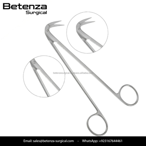 Ciseaux chirurgicaux Beall pour bypass cardiaque, artères circumflexes, 15 cm, procédures coronaire, CE ISO OEM - Product Image 3
