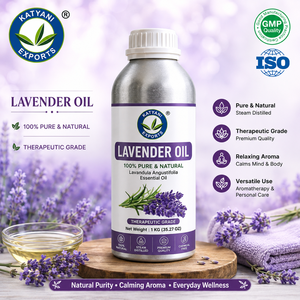 Premium Grade Pure <b>Lavender</b> Essential <b>Oil</b> Bulk Wholesale Price for Aromatherapy Blends Skincare & Cosmetics Formulations - India - Product Image 1