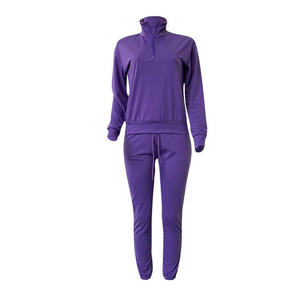 Premium Women's Athletic <b>Jumpsuit</b> Long Sleeve High Neck Zip Up Sportswear Gym <b>Workout</b> Yoga Fitness Training Bodysuit Wholesale - Product Image 2