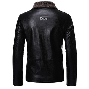 <b>Leather</b> <b>Jacket</b> Men Pu <b>Leather</b> <b>Jacket</b> Premium Quality Cowhide <b>Leather</b> <b>Jacket</b> For Man Men's Fashion Design New Arrival - Product Image 2