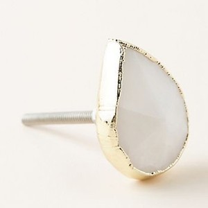 Poignées de tiroir en pierre d'agate, poignées de porte de commode et de cuisine, accessoires de quincaillerie, vente en gros à prix de gros - Product Image 1