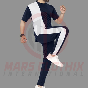 Men's Summer Breathable <b>Tracksuit</b> with Custom Design Crew Neck Casual Wear Men <b>Tracksuit</b> For Online Sale - Product Image 4