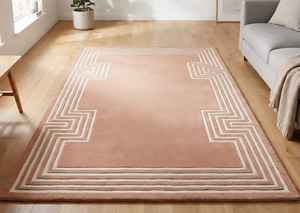 Alfombra de Lana Hecha a Mano con Forma Personalizada, Alfombra Moderna Abstracta Irregular de Diseño, Alfombra de Lujo Hecha a Mano - Product Image 6