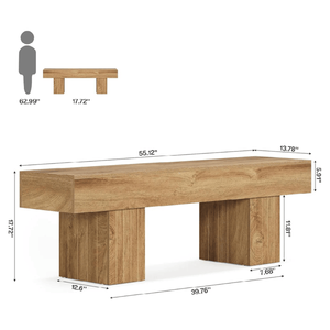 Panca per Sala da Pranzo in Legno Massello - Product Image 6