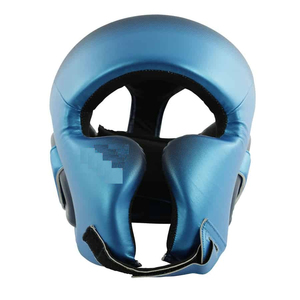 Protector de Cabeza de Kickboxing Personalizado, Material PU, Casco de Seguridad Transpirable para Entrenamiento Profesional, Práctica de Combate y Deportes - Product Image 1