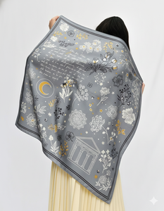 Fashion Custom Printed <b>Square</b> <b>Scarf</b> Fabric Private Label Promotional <b>Scarf</b> OEM ODM Custom Textile Manufacturer Service Provider - Product Image 5
