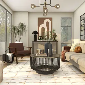 Mesa de Centro de Metal Decorativa Industrial, Muebles de Lujo Hechos a Mano, Mesa de Centro de Hierro y Metal, Muebles de Diseño, Zahid Exports - Product Image 6