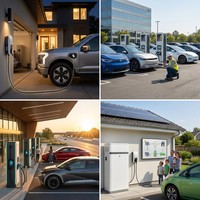 Chargeur Bidirectionnel V2G Lierxin en Cuivre Robuste pour Véhicules Électriques, Contrôle Principal 4 Couches FR-4 Haute Température, Charge Rapide DC 30kW-120kW, Décharge ENIG