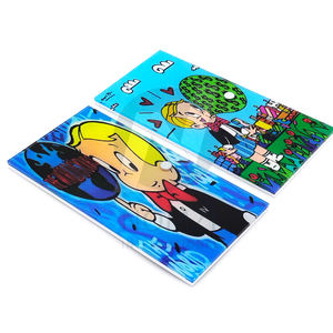 Nouveau Plateau d'extension de cils Richie Rich Tiles, Palette acrylique avec logo personnalisé, Plateau à gâteau, Outil en verre durable pour colle à cils - Product Image 5