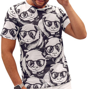 Camisetas Sublimadas con Logotipo Personalizado de Fábrica al por Mayor, Camiseta Lavada para Hombre, Impresión por Sublimación Completa, Camisetas con Estampado Sólido - Product Image 6