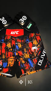 Pantalones Cortos de Lucha UFC Top Boxer Charles Oliveira, Ecológicos, Holgados, Transpirables, de Secado Rápido, para Hombre y Mujer, para Muay Thai y Jiu-Jitsu - Product Image 2