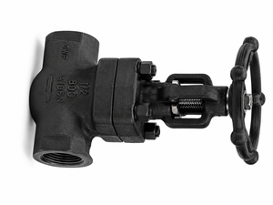 Factory Direct 1/2 Inch ASTM A105 Forged Carbon Steel Gate Valve Class 800 <b>Bolted</b> Bonnet OS & Y Rising Stem Female NPT Thread - Product Image 2