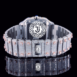 Top Selling Analog Quartz Iced Moissanite <b>Diamond</b> <b>Watch</b> for Men or Hip Hop Bling Luxury Wristwatch Available at Good Price - Product Image 5